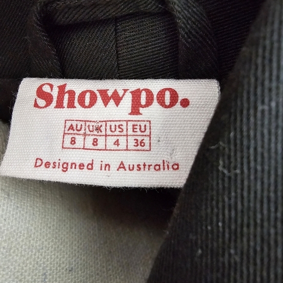 Showpo. "Rosia" Black Blazer Wrap Mini Dress - Picture 9 of 10